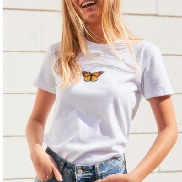 Brandy melville John Galt butterfly top - Picture 5 of 8